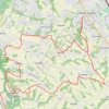 Trace GPS Entre Castanet Tolosan et l'Ariège, itinéraire, parcours