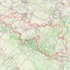Trace GPS De Guirsch à Gendron (définitif) J1, itinéraire, parcours