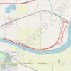 Trace GPS Kansas River MTB Loop, itinéraire, parcours