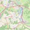 Trace GPS Petite Route tranquille entre Flize et Villers Semeuse, itinéraire, parcours
