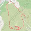 Trace GPS Mont Chauve d'Aspremont, itinéraire, parcours