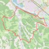Trace GPS Les vignes en terrasses des collines de Jurançon, itinéraire, parcours