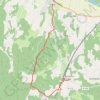 Trace GPS Grande Traversée des PréAlpes : Grâne - La Roche-sur-Grâne, itinéraire, parcours