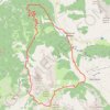 Trace GPS Cols Fromage-Estronques, itinéraire, parcours