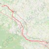 Trace GPS Bourdelles - Agen, itinéraire, parcours