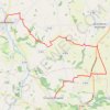 Trace GPS Chemin de Saint Michel (voie de Paris) etape 13, itinéraire, parcours