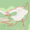 Trace GPS Montagne de Thiey (par la piste puis la crête), itinéraire, parcours