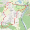 Trace GPS La Cluse du Boël en vallée de la Vilaine, itinéraire, parcours