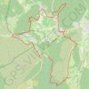 Trace GPS Durfort - Château de Fressac - Monoblet, itinéraire, parcours