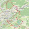 Trace GPS Saône Forêt de Chailluz, itinéraire, parcours
