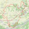 Trace GPS VTT Burdinne permanent Rouge 56 km 😍😍😍, itinéraire, parcours