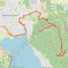 Trace GPS Col des Contrebandiers, itinéraire, parcours