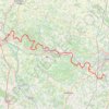 Trace GPS GR4 De Saintes (Charente-Maritime) à Mouthiers-sur-Boëme (Charente), itinéraire, parcours