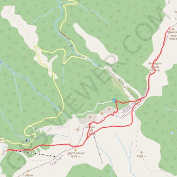 Trace GPS UTSP 2020 - SkyTrail 13km, itinéraire, parcours
