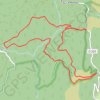 Trace GPS Les Cascades d'Orgon, itinéraire, parcours