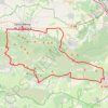 Trace GPS Vélo route - Tour des Alpilles, itinéraire, parcours