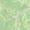 Trace GPS Randonnée 2018 Etape 4 - Trois Fours / Rothenbrunnen, itinéraire, parcours