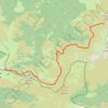 Trace GPS Traversee Tos Hautacam, itinéraire, parcours