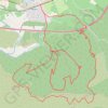 Trace GPS Les Crêtes de Maraval - Pignans, itinéraire, parcours