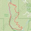 Trace GPS Solstice Canyon Loop, itinéraire, parcours