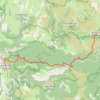 Trace GPS Pont-de-Montvert - Florac, itinéraire, parcours