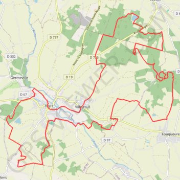 Trace GPS trace tour Charente-12313132, itinéraire, parcours