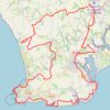 Trace GPS Tréogat Cyclisme sur route, itinéraire, parcours
