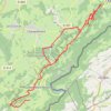 Trace GPS Les pistes de Charquemont : La boucle de la combe saint Pierre, La montée et boucle de Fournet Blancheroche, itinéraire, parcours