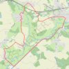 Trace GPS Boucle du Courlis - Montreux-Château, itinéraire, parcours