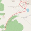 Trace GPS Punta Fulsa par le lago del Cao, itinéraire, parcours