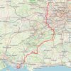 Trace GPS 2024 S+N L2P Day 1 - Watford to Portsmouth FINAL, itinéraire, parcours