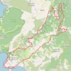 Trace GPS Petreto - Cupabia - Cognoccoli - Guarguale, itinéraire, parcours