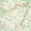 Trace GPS GR11 De Senlis (Oise) à Signy-Signets (Seine-et-Marne), itinéraire, parcours
