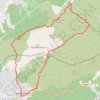 Trace GPS Saint Zacharie - Mont-Olympe, itinéraire, parcours