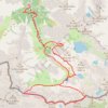 Trace GPS Crêtes d'Aygues-Tortes par la cabane de Prat Caseneuve, itinéraire, parcours