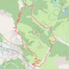 Trace GPS Verdun Caychax - Col d'Arques, itinéraire, parcours