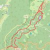 Trace GPS La Schlucht - Le Tanet Gazon de Faîte, itinéraire, parcours