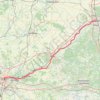 Trace GPS Orléans - Tours, itinéraire, parcours