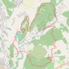 Trace GPS saintprivas, itinéraire, parcours