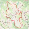 Trace GPS tour du mont Thabor_1, itinéraire, parcours