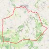 Trace GPS Notre-Dame-des-Landes (44) - Circuit des 4 communes, itinéraire, parcours