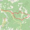 Trace GPS Les Citelles, itinéraire, parcours