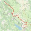 Trace GPS 09-Le-Pont-d'Alleyras-Langogne, itinéraire, parcours