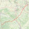 Trace GPS De la Bourgogne à la Sologne - Sens à Nouan-le-Fuzelier, itinéraire, parcours