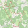 Trace GPS Chavagnac le lac rouge, itinéraire, parcours