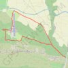 Trace GPS track, itinéraire, parcours