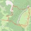 Trace GPS Peyrus - Touet - Saint-Vincent, itinéraire, parcours