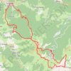 Trace GPS Trail des Crêtes du Mont Fourcat au Saint-Barthélemy, itinéraire, parcours