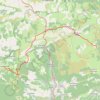 Trace GPS Grande Traversée de l'Hérault - de La Vernède à Roqueredonde, itinéraire, parcours