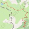 Trace GPS track, itinéraire, parcours